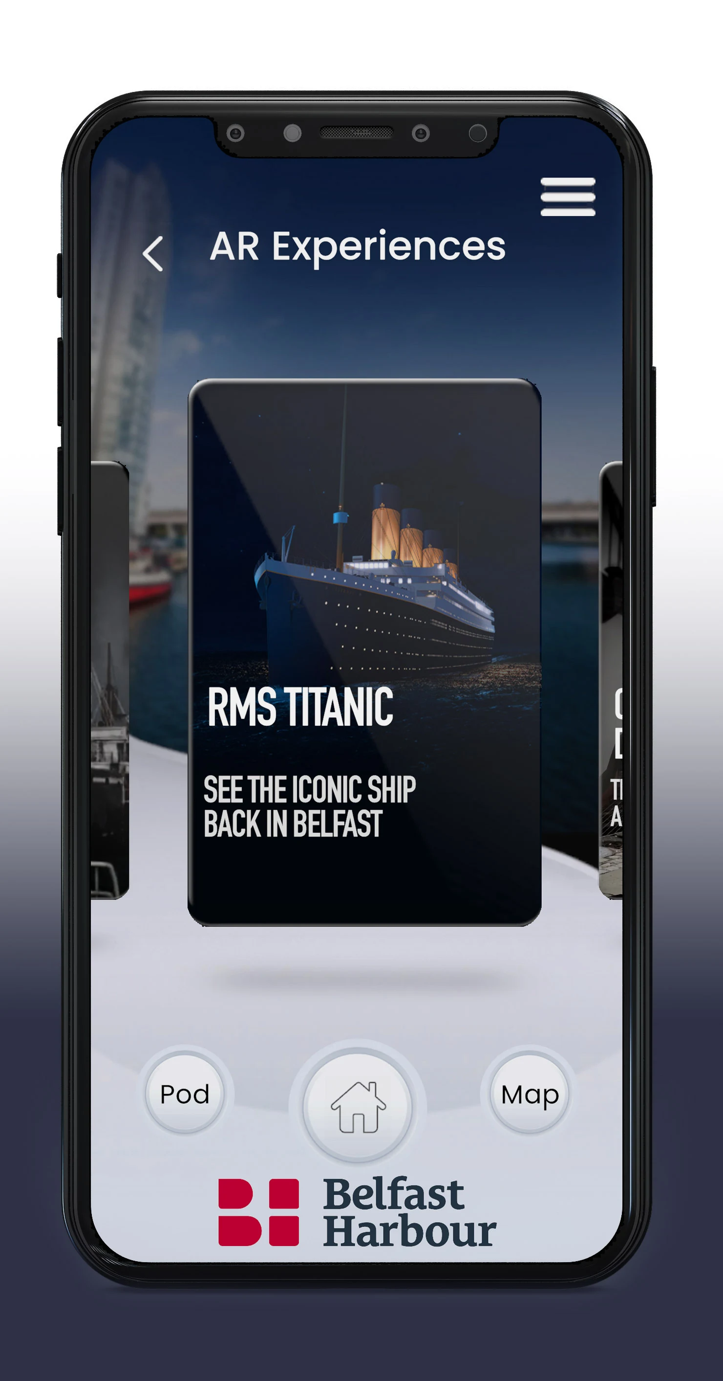 Belfast Harbour app preview
