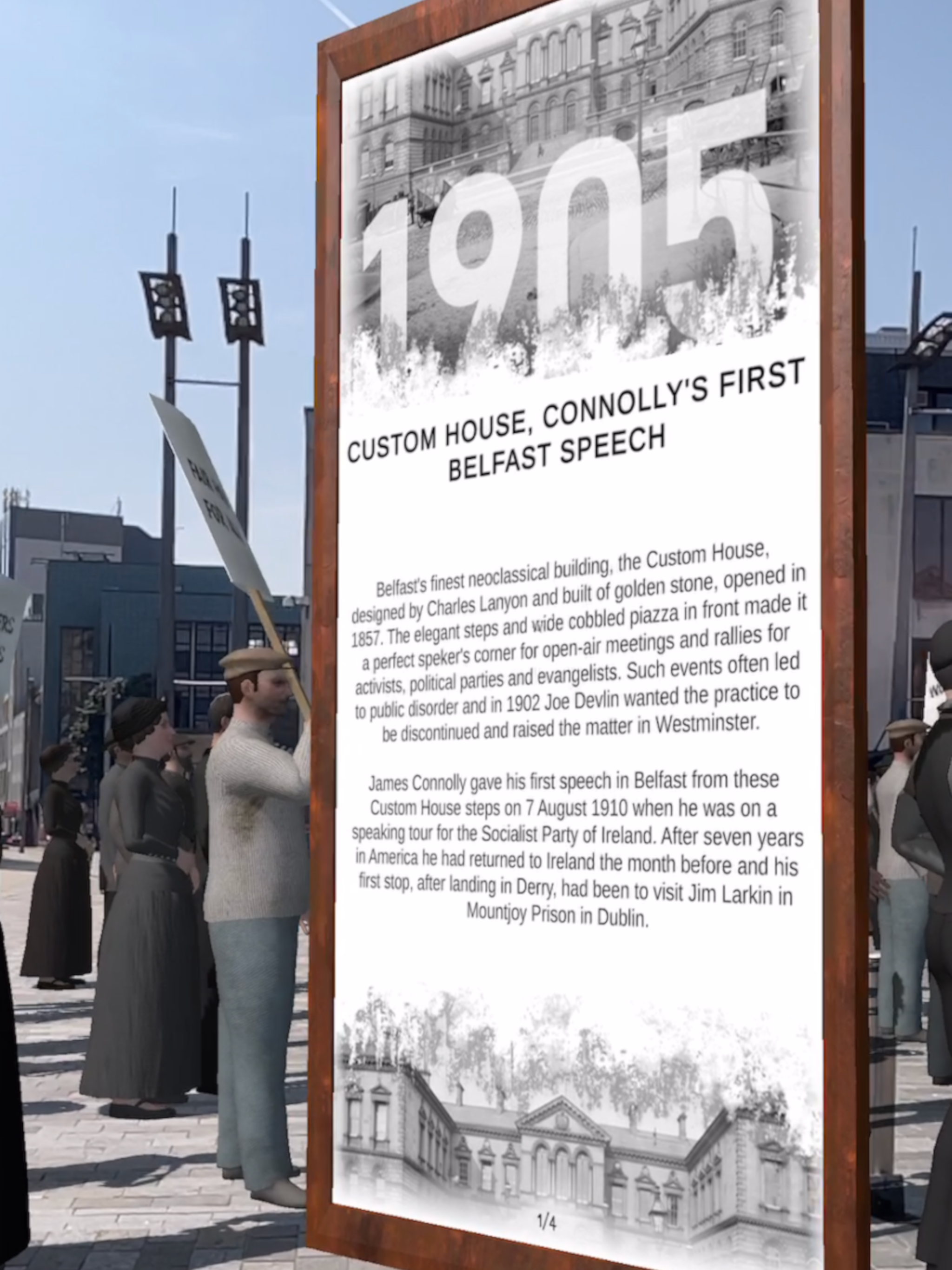 James Connolly Trail app preview